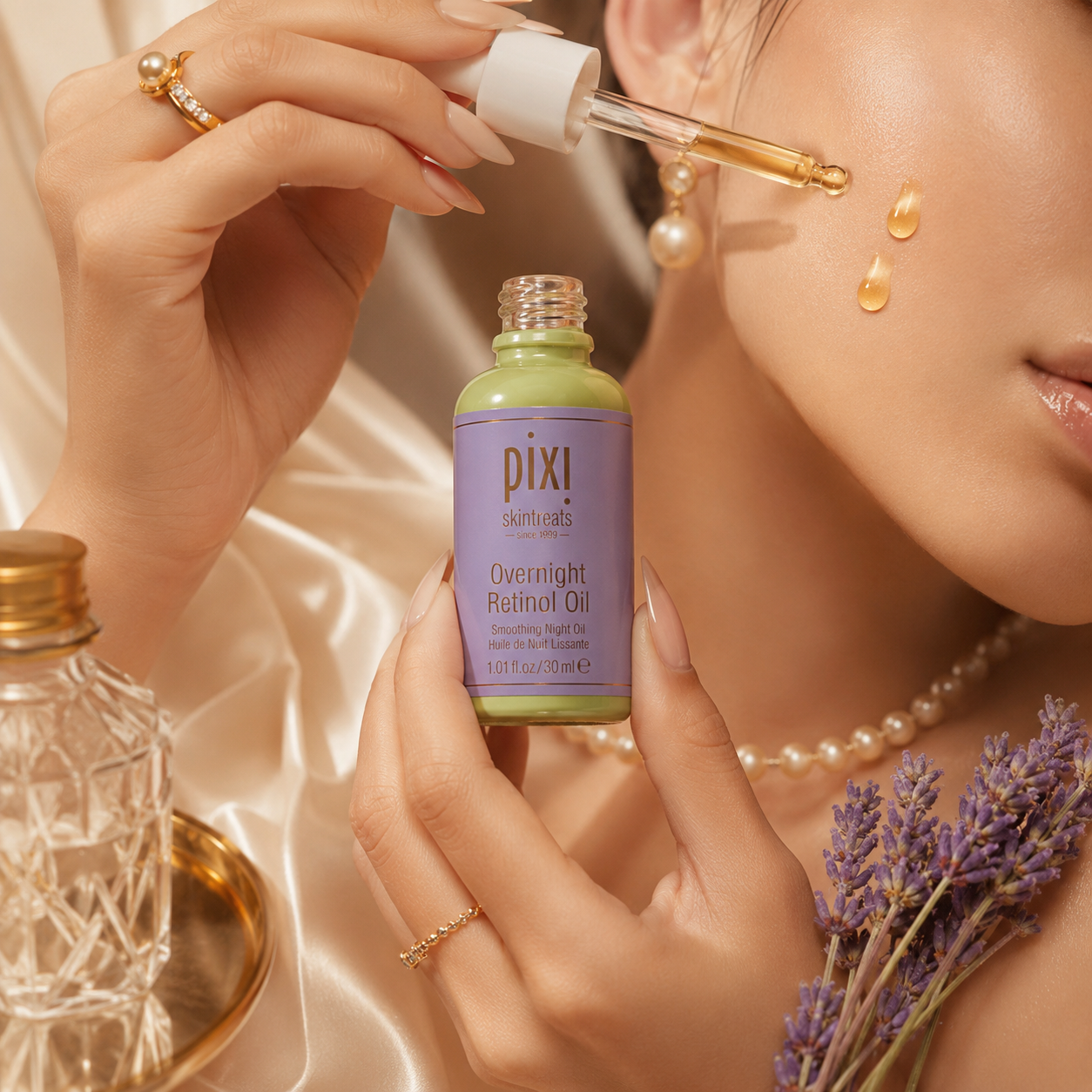 Pixi Overnight Retinol Oil – Youth-Preserving Night Serum | 30ml