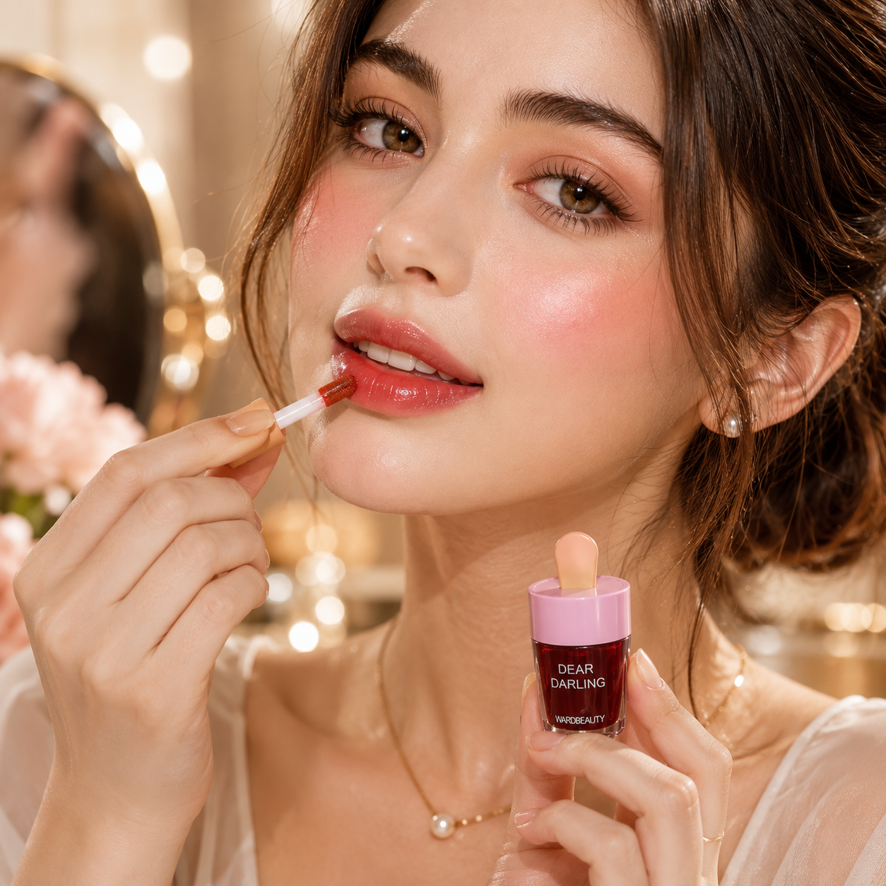 Dear Darling WardaBeauty Ice Cream Lip & Cheek Tint Set – Pack of 6 | Long-Lasting Natural Glow
