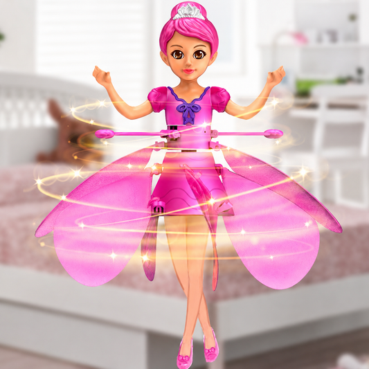 Magical Flying Fairy Doll Hand Sensor Control Sky Dancer Toy